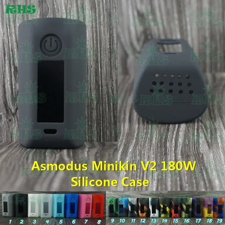 Новые оригинальные силиконовый чехол для asmodus minikin v2 180 Вт температура cotrol коробка мод от RHS фабрики