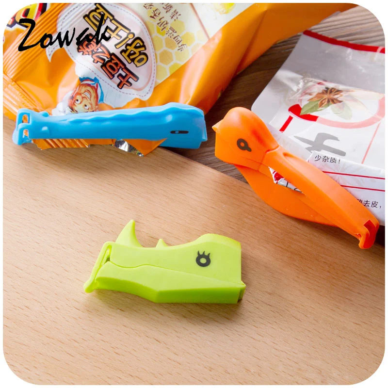 3pcs/lot Cute Animal Bag Clip Sealing Clips Chips Cereal Food Bags