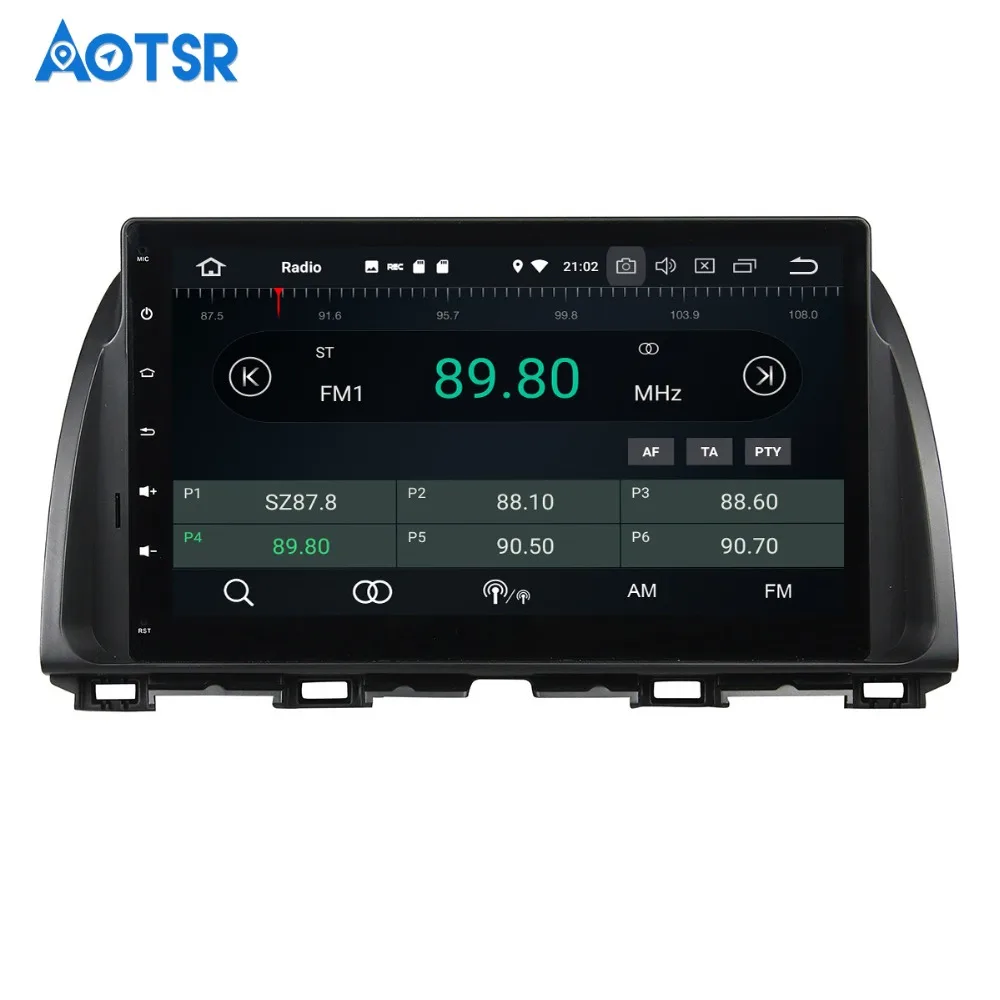 Top IPS Android 8.0 8 Core 4GB+32GB Car DVD Player GPS Glonass Map Radio WIFI 4G Bluetooth 4.0 For Mazda ATENZA CX-5 CX5 2012-2015 3