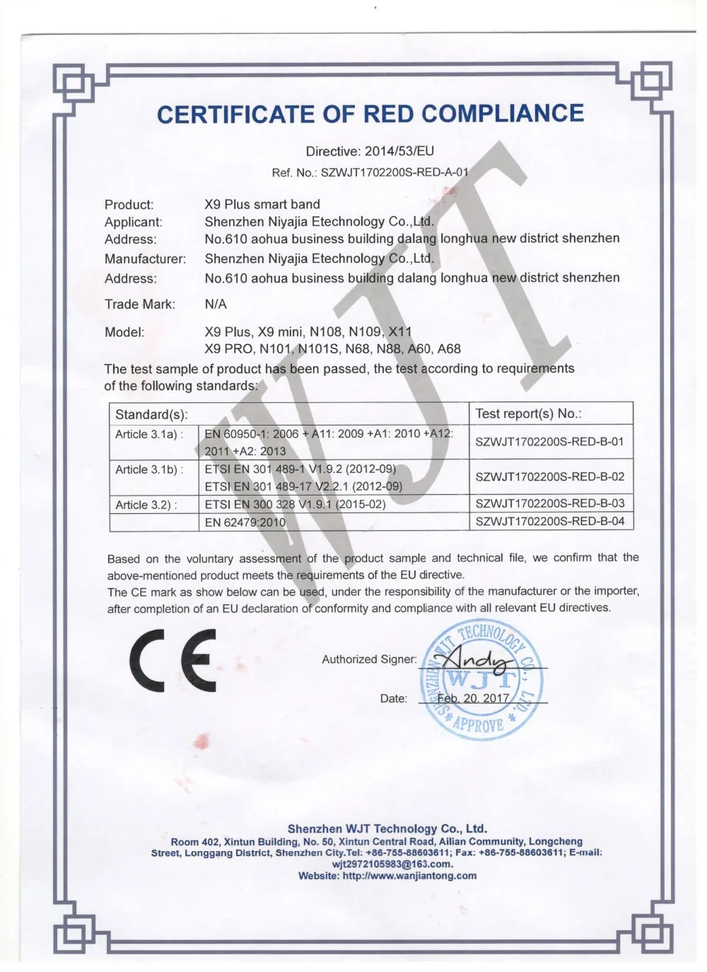 CE