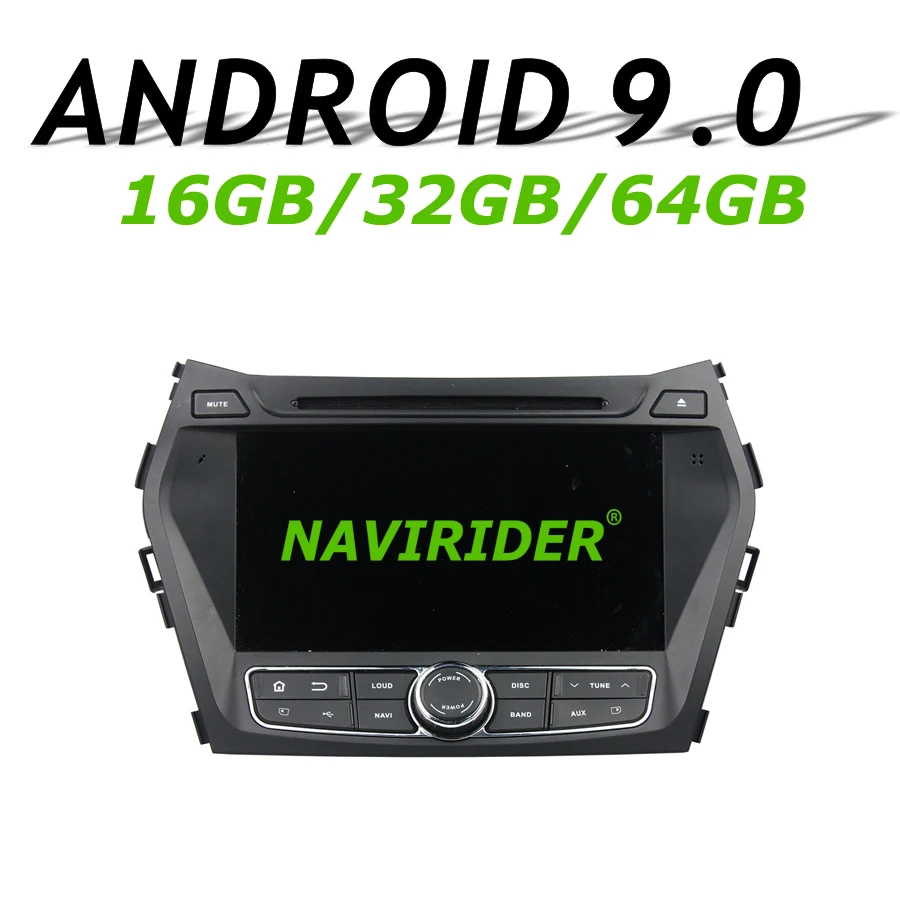 High configuration Octa Core Android 9.0 Car GPS For HYUNDAI IX45 Santa Fe 2013 navigation Car Radio bluetooth 64GB large memory High configuration Octa Core Android 9.0 Car GPS For HYUNDAI IX45 Santa Fe 2013 navigation Car Radio bluetooth 64GB large memory