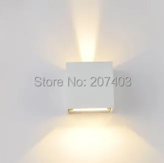

Outdoor LED Porch Light Wall Lamps 6W Led Wall Sconce AC85-265V Aluminum Waterproof Wall Lighting Lamp