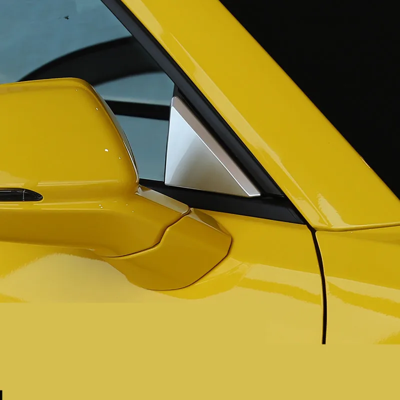 Чехлы для зеркал заднего вида из АБС пластика Chevrolet Camaro 2017 2018 ACA022|Хромирование| |