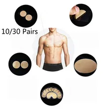 10/30 пар, женский и мужской бюстгальтер с молочной пастой, силиконовый чехол на соски в форме сердца, наклейки на белье