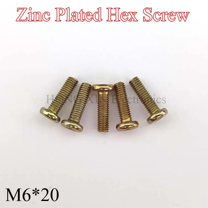 

Furniture Barrel Screws Zinc Plated Metric Threaded Flat Hex Drive Socket Cap Bolt Nuts M6*20