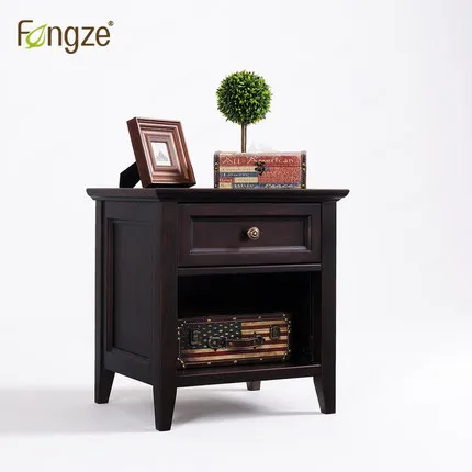Fengze Furnishing Fz113 Wooden Nightstand Simple Country Style Fengze Furnishing Fz113 Wooden Nightstand Simple Country Style Bedroom Mini Storage Small Bedside Cabinet Solid Wood In Oak Nightstands From Furniture On