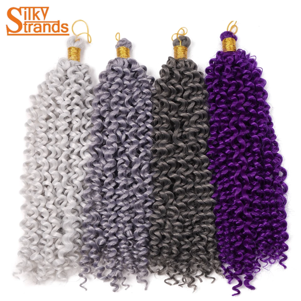 Silky Strands Bulk Crochet Latch Hook Braiding Hair 14inch 100g Kinky