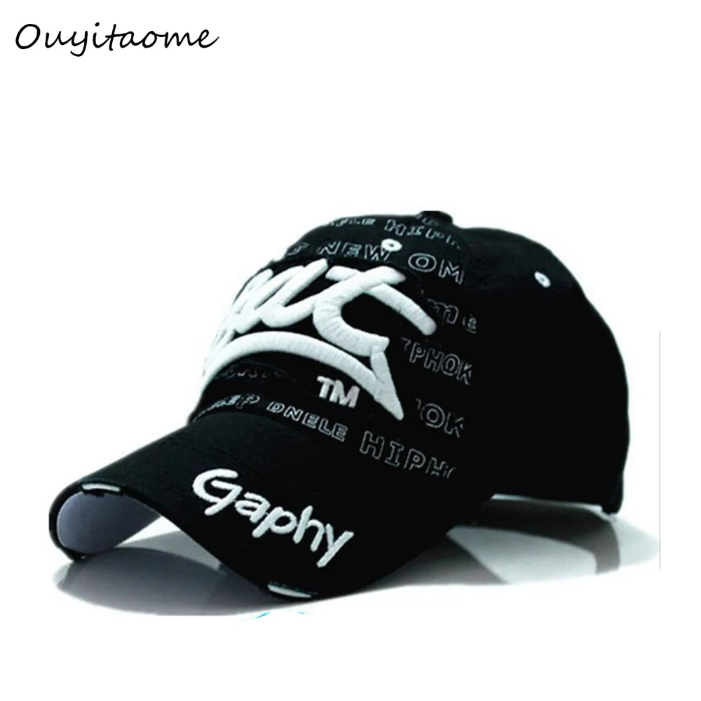 

2019 Ouyitaomee Women's Spring and Summer BAT Baseball Cap Sports Leisure Sunshade Cap Duck Tongue Cap Retro Sunscreen Cap