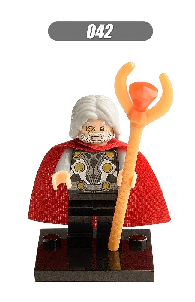 

Single Sale Super Heroes Odin Green Arrow Winter Soldier Captain America Building Blocks Bricks Toys for children Gift XH 042