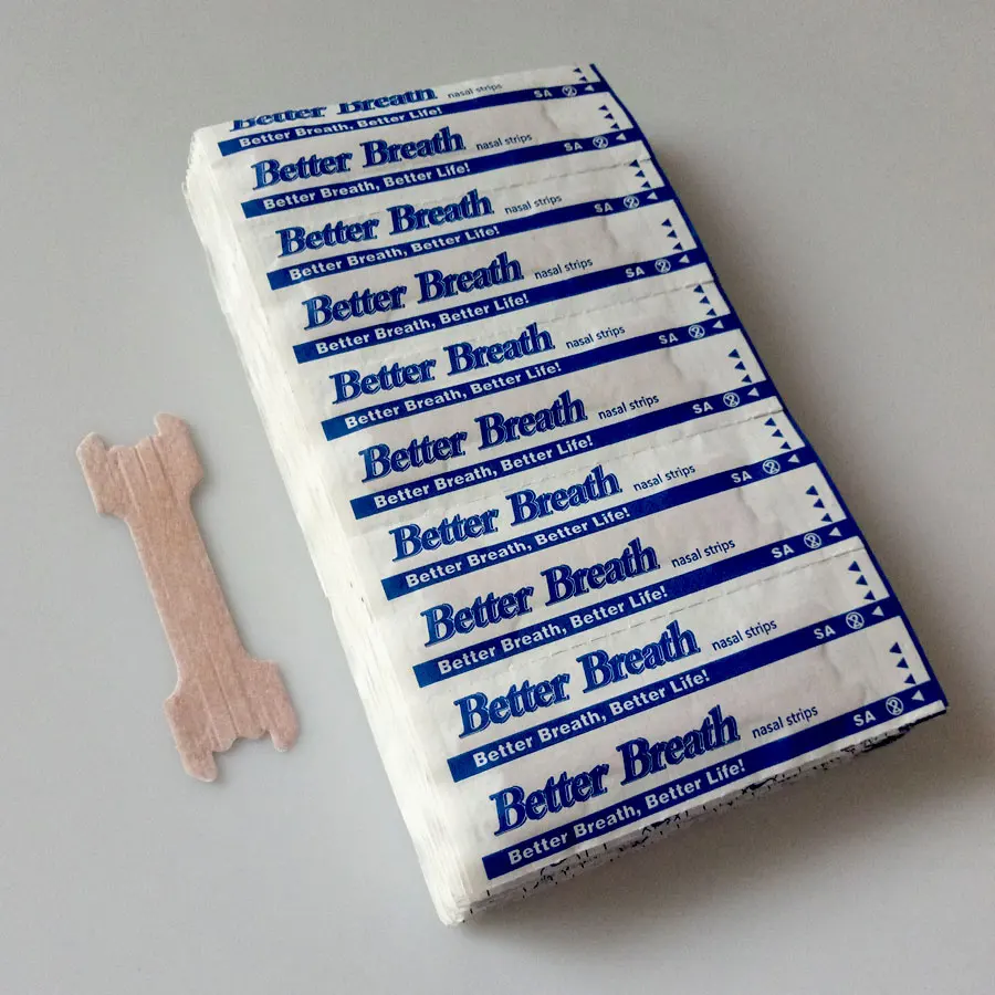 

100Pcs/lot Anti Snoring Nose Patch Better Breathe Good Sleeping Nasal Strips Stop Snoring Nasal Plaster Improve Sleep Product