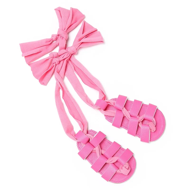 Newborns Baby Girls Summer High-top Fashion Roman Girls High Gladiator Sandals Kids Gladiator Sandals