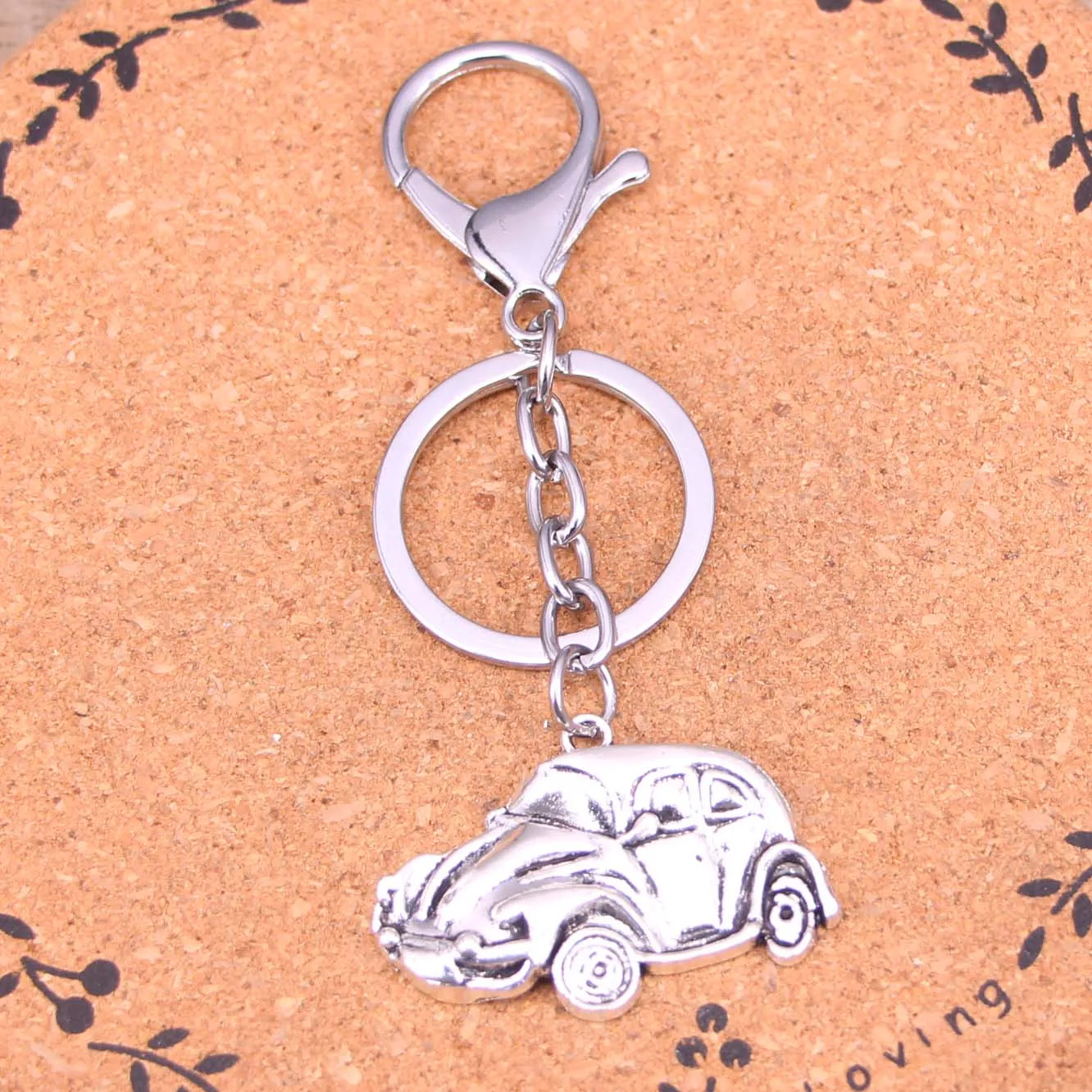 

New Fashion Silver Color Alloy Metal Pendant car Key Chain Key Ring Gift For Car Keychain Accessory