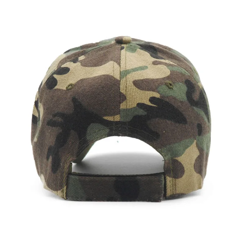 Камуфляжная зернистая хлопковая бейсболка Casquette камуфляжные шапки для активного