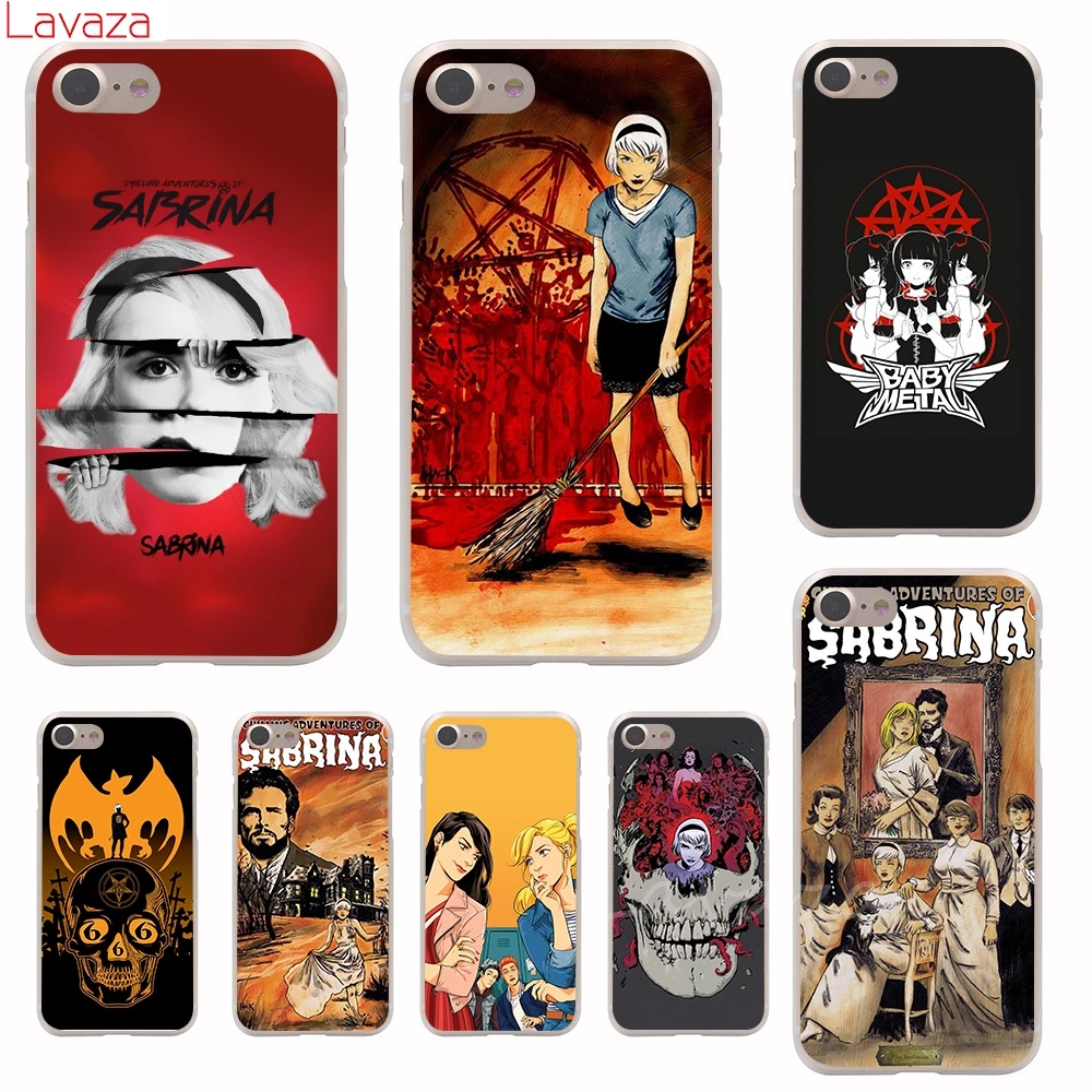 

Lavaza Chilling Adventures of Sabrina Hard Phone Case for iPhone XS Max XR Cases for Apple iPhone 6 6s 7 8 Plus 4 4S 5C 5 5S SE