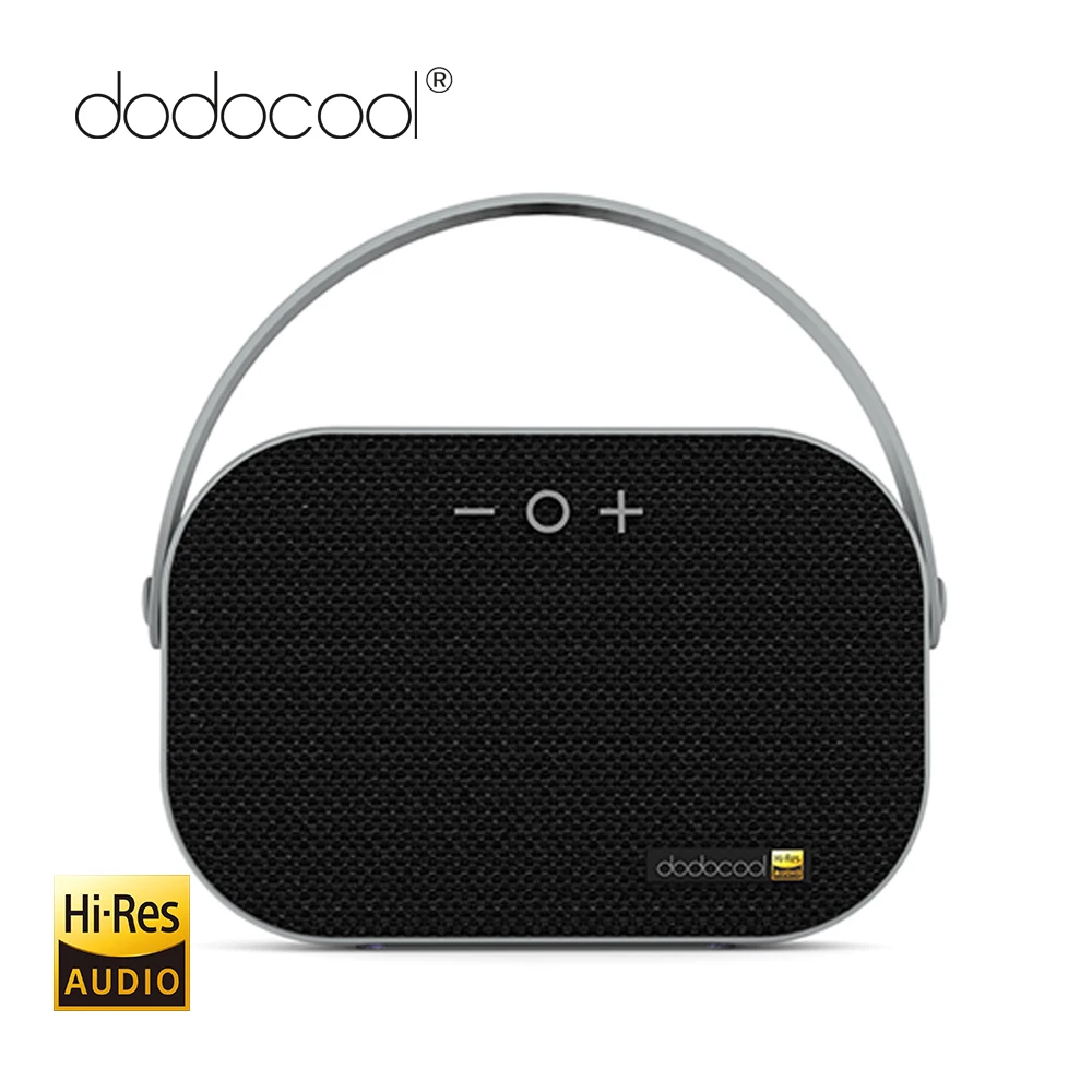 

dodocool Hi-res Mini Speaker Wireless Portable Speaker Dual-Driver with Built-in Microphone TF Card Slot USB Input 32GB
