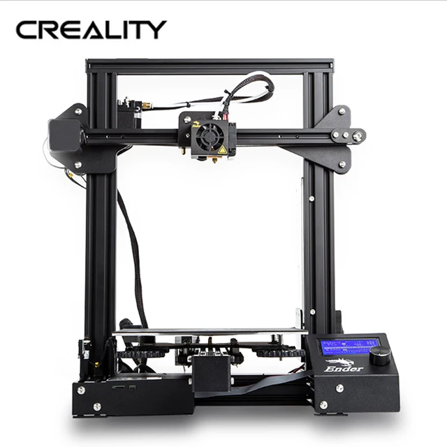 Cheap CREALITY 3D Ender-3 PRO 3D Printer /Plate Resume Power Failure Printing DIY KIT MeanWell Power //express shipping from Moscow