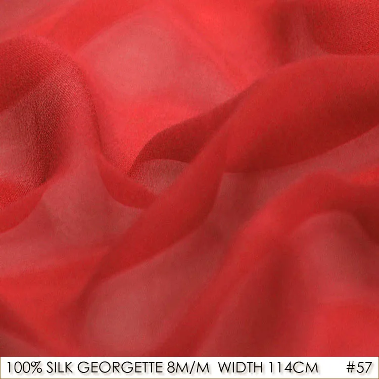 SILK 114cm width 8momme/100 Pure Silk Fabric