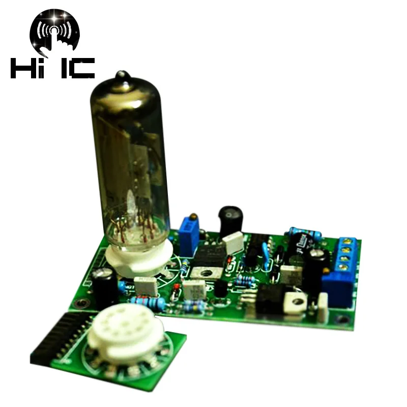 Magic Eye 6E2 трубчатый аудио индикатор VU метр драйвер низкий уровень AC 9V DC 12V|Усилители