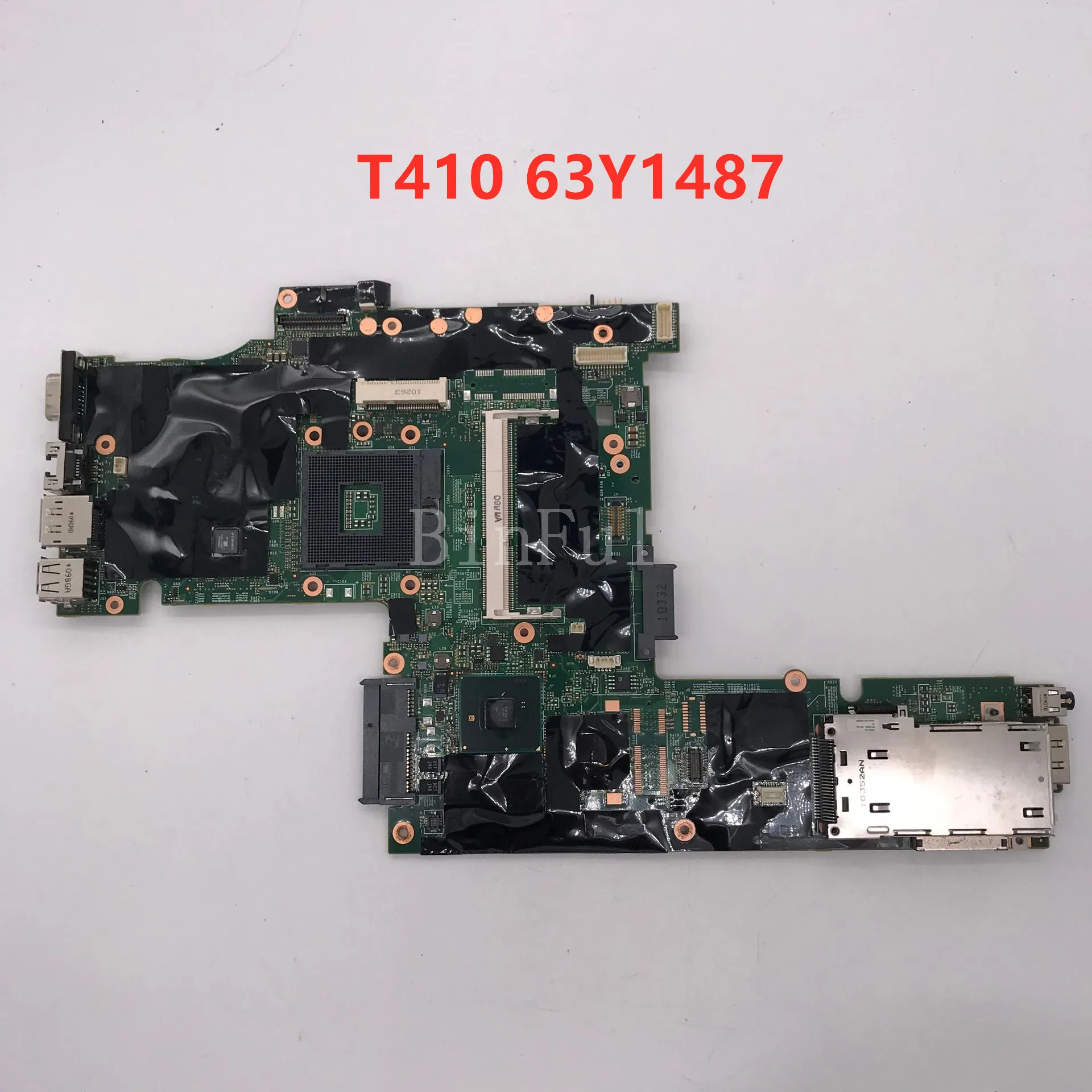 High quality For ThinkPad T410 T410I Laptop motherboard 63Y1487 100% full Tested | Компьютеры и офис