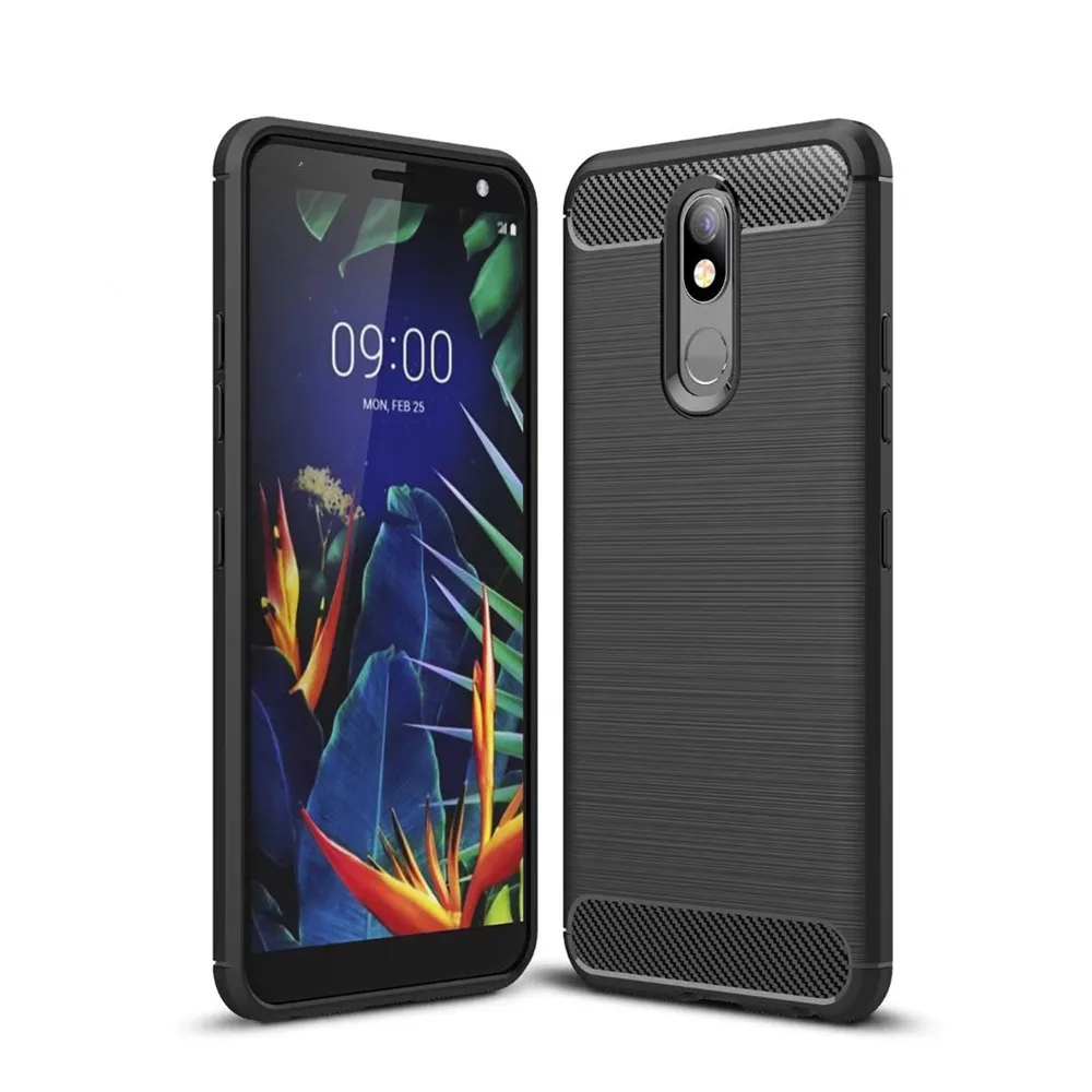 

For LG K12 Plus Case 5.7 inch Luxury Full Soft Silicone Cover ShockProof Case For LG K12Plus K12+ X420BMW LM-X420BMW Phone Cases