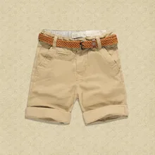 Шорты для детей детские летние хлопковые короткие штаны для мальчиков подростковые шорты Повседневная одежда 2-11Years для малышей брюки яркого цвета