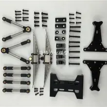 Подвеска заднего моста Набор для 1/14 трактор, экскаватор грузовик Tamiya RC4DW 6x6 8x8 прицеп Рок Гусеничный RC SCANI MAN BENZ