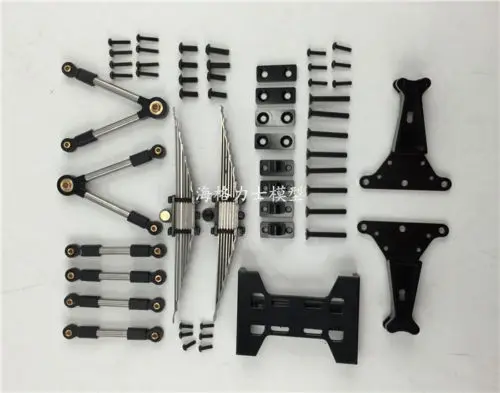 Rear axle suspension set for 1/14 Tractor Excavator Truck Tamiya RC4DW