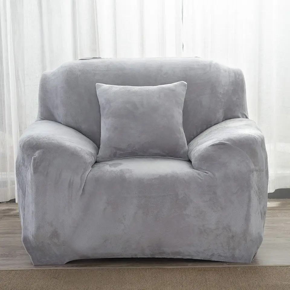 Homesick 1 шт. плюшевый диван Fabirc, Натяжная мебель, угловой диван, универсальный чехол для дивана для гостиной