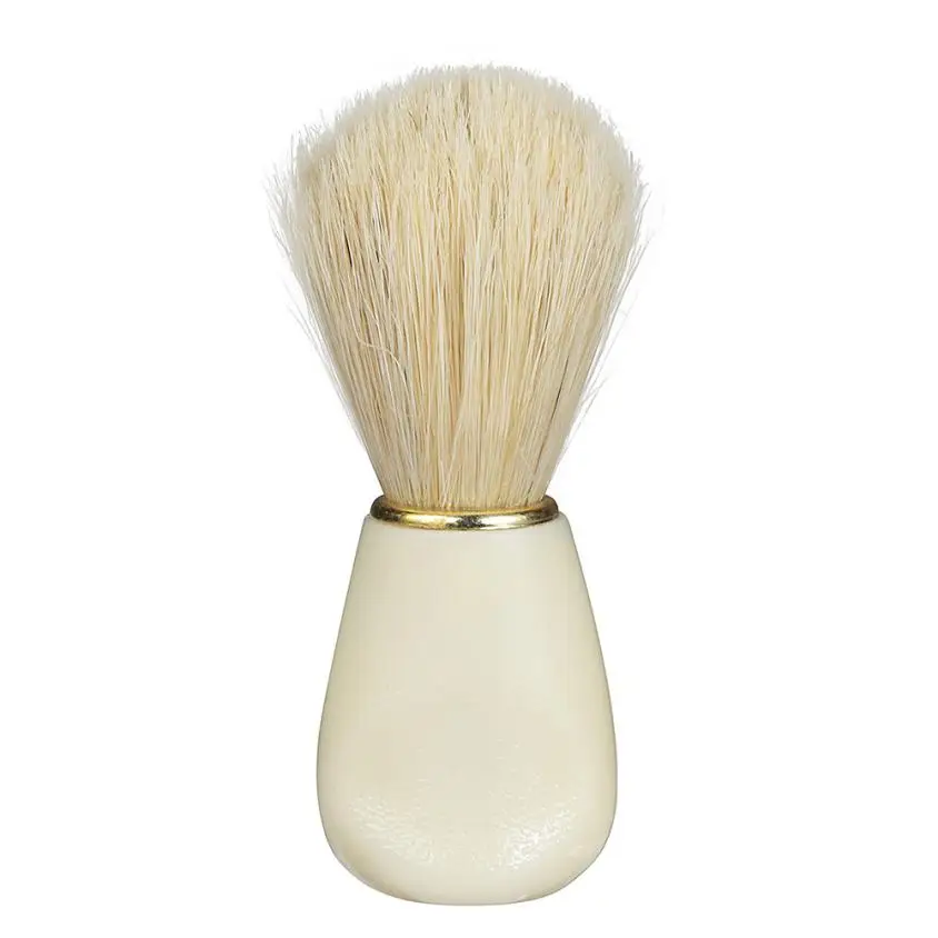 

Qualified Men Shaving Shave Brush badger hair Plastic Handle Barber Salon Tool WH 3JY13