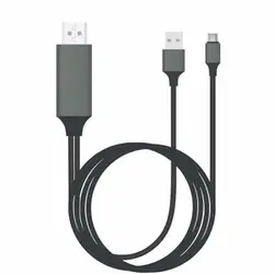 3,1 USB C к HDMI кабель type-C к HDMI конвертер 4 к HD внешний Видео Графика удлинитель кабель адаптер для HDTV PC компьютер новый