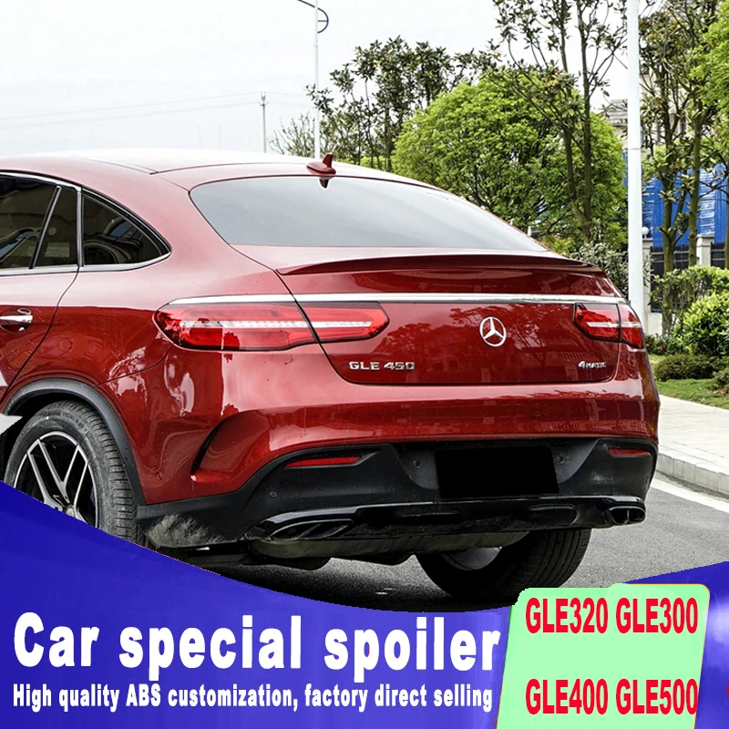 

2015 2016 2017 to up high quality rear trunk rear wing spoiler for benz GLE GLE320 GLE300 GLE400 GLE500 by primer or any color