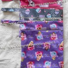 Водонепроницаемая сумка на молнии, мокрая сумка для пеленок 30*35 см