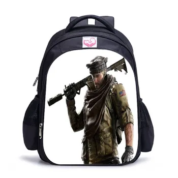 

New Printing Military boys Backpack Game Tom Clancy Rainbow Travel Bag Six Siege Unisex Student Laptop School Shoulder bag