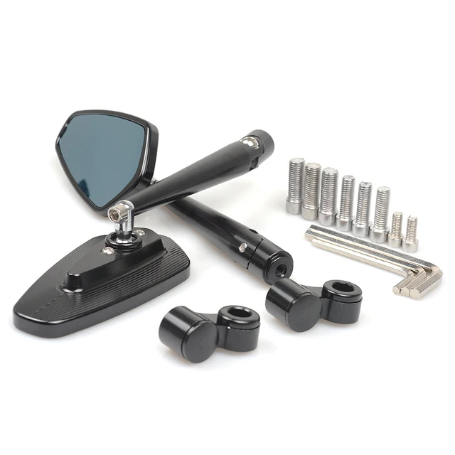 Universal Motorcycle mirror HandleBar Rearview side Mirror For honda