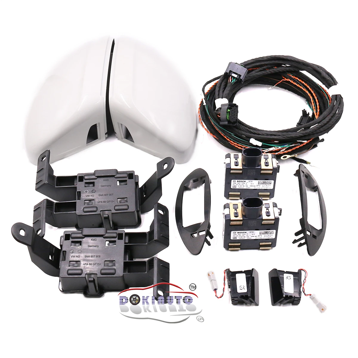 

FOR MQB TIGUAN MK2 LANE CHANGE SIDE ASSIST SYSTEM SET UPDATE KIT 3Q0 907 566 F 3Q0 907 590 F