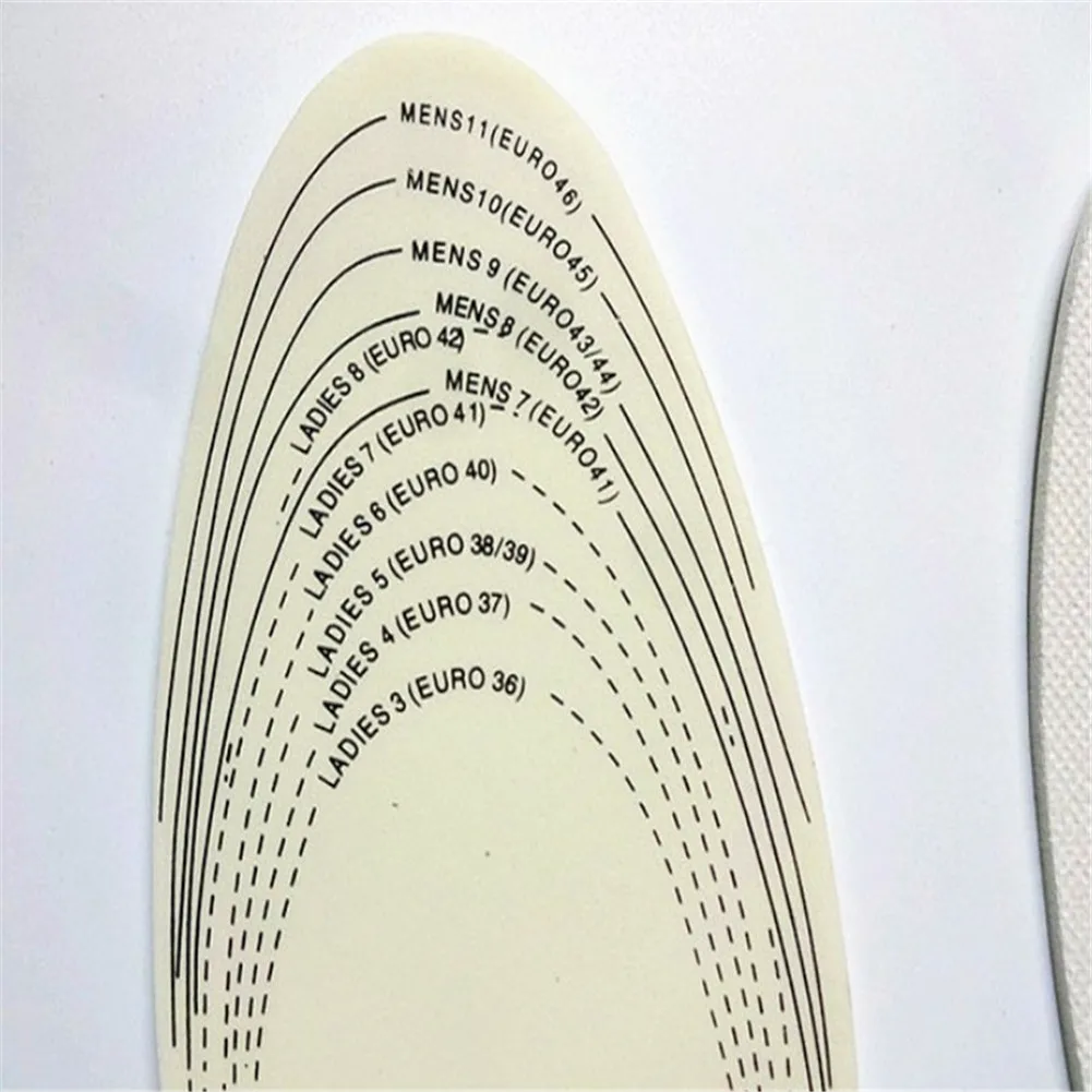 1 парные стельки Ударно-поглотитель Ортопедическая подушка уход за ногами комфорт боли стельки для обуви Для мужчин женские стельки