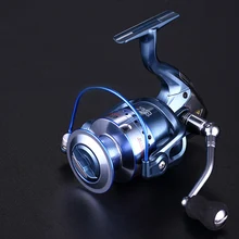 Высококачественная спиннинговая Рыболовная катушка GT1000-7000, большая рыба, высокая скорость 13+ 1BB, полностью металлическая головка, рыболовное колесо, рыболовные снасти