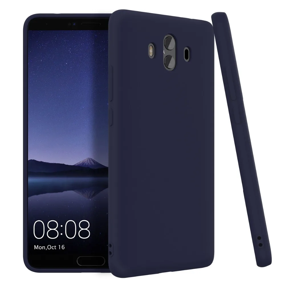 Роскошный мягкий чехол из ТПУ для Huawei P20 Lite Pro Mate 10 Ультратонкий матовый |