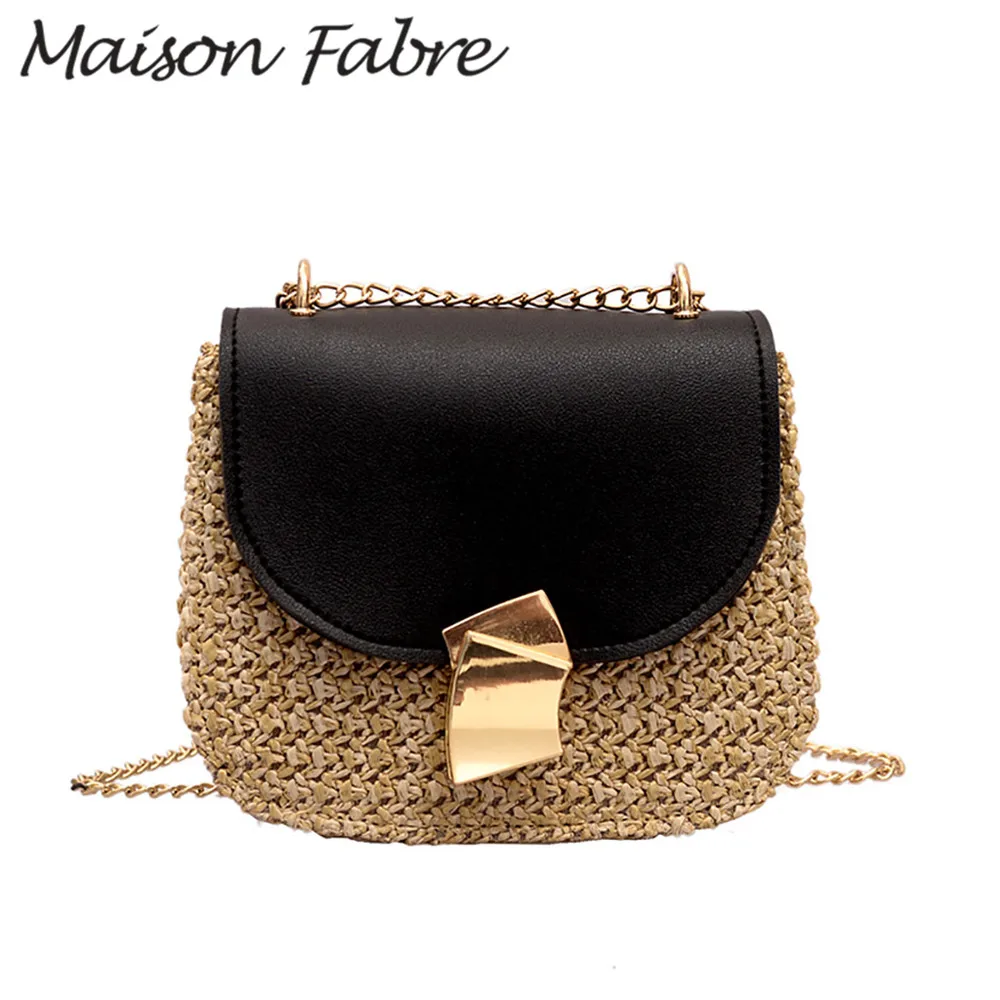 

Maison Fabre Bag women Leather Shoulder bag Lock Chain small bag Phone handbags 2019 Summer designer fashion Ladies handbags