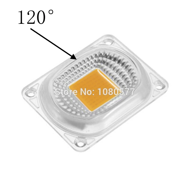 1set LED COB Grow Chip /& Lens Reflector 50W 110V//220V For LED Flood Light