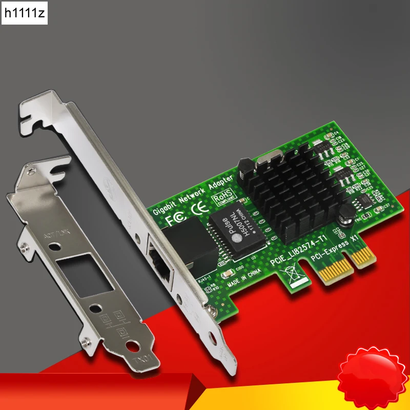 Новый чипсет Intel 82574L истекающий 9301CT гигабитный Ethernet-адаптер для ПК PCIE X1 сетевой
