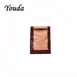 Youda Retro Stitching Mobile Phone Pouch Pleated Design Opening Ladies Messenger Bag Classic Vintage Style Women's Shoulder Bags Youda Retro Stitching Mobile Phone Pouch Pleated Design Opening Ladies Messenger Bag Classic Vintage Style Women's Shoulder Bags