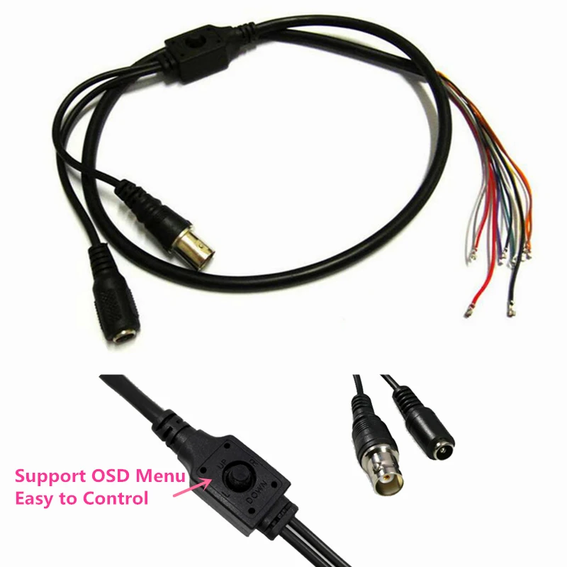 OSD Cable AHD Camera