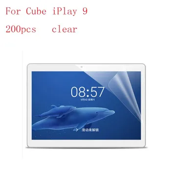 

Transparent Lcd Screen Protector Film for Cube iPlay 9 explosion-proof membrane without retail packing 200pcs/lot