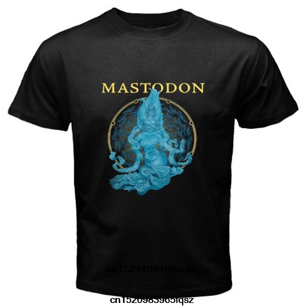 2018 модные короткие новые Mastodon Готический мусор металлический ремешок футболка |