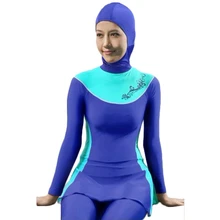 Women swimsuit plus size Muslim Swimwear high waist swimsuit swimwear women bathing suits maillot de bain women trajes de bano