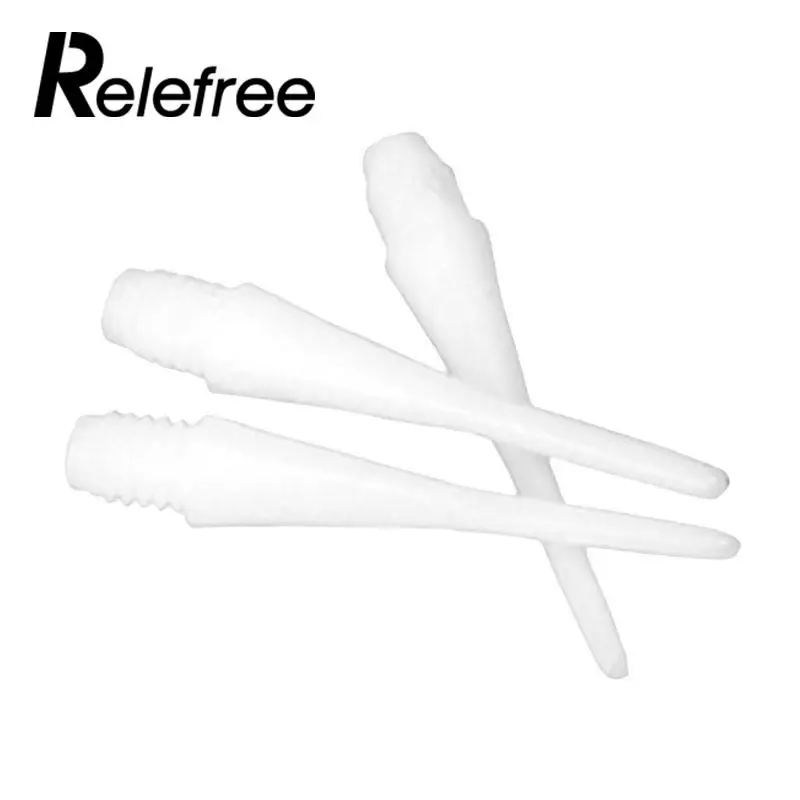 

Relefree 100pcs/set 2BA/5mm Durable Soft Tips Points Needle Replacement Set For Electronic Dart Groove Soft Tip Dart Points