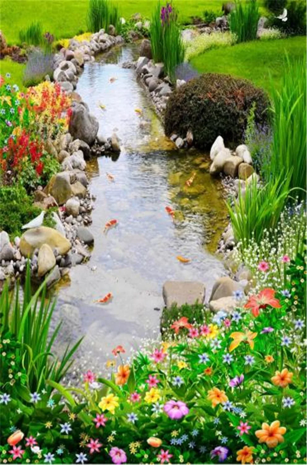 Wallpaper Water Garden