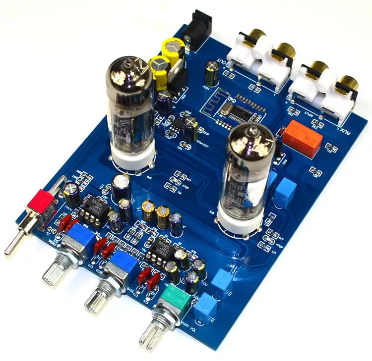 Dc12в Fever HIFI 6J5 пробирка preamp Bluetooth 4 2 тон доска|Усилители мощности| |