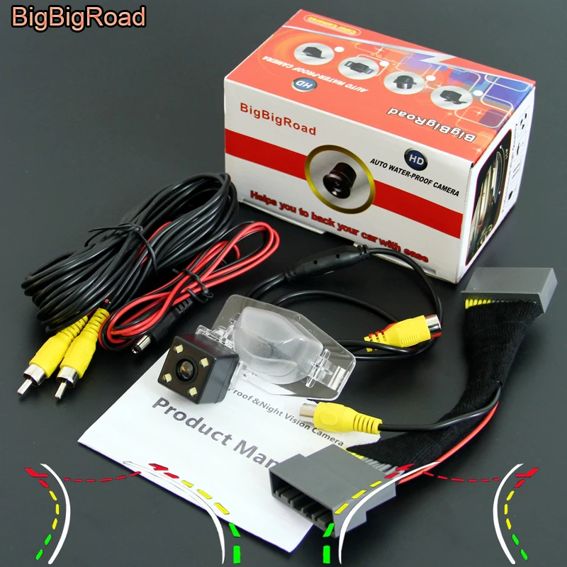 BigBigRoad Car Intelligent Track Rear View Camera Connect to Original Screen For Honda CRV CR-V 2012 2013 2014 2015 2016 2017 BigBigRoad Car Intelligent Track Rear View Camera Connect to Original Screen For Honda CRV CR-V 2012 2013 2014 2015 2016 2017